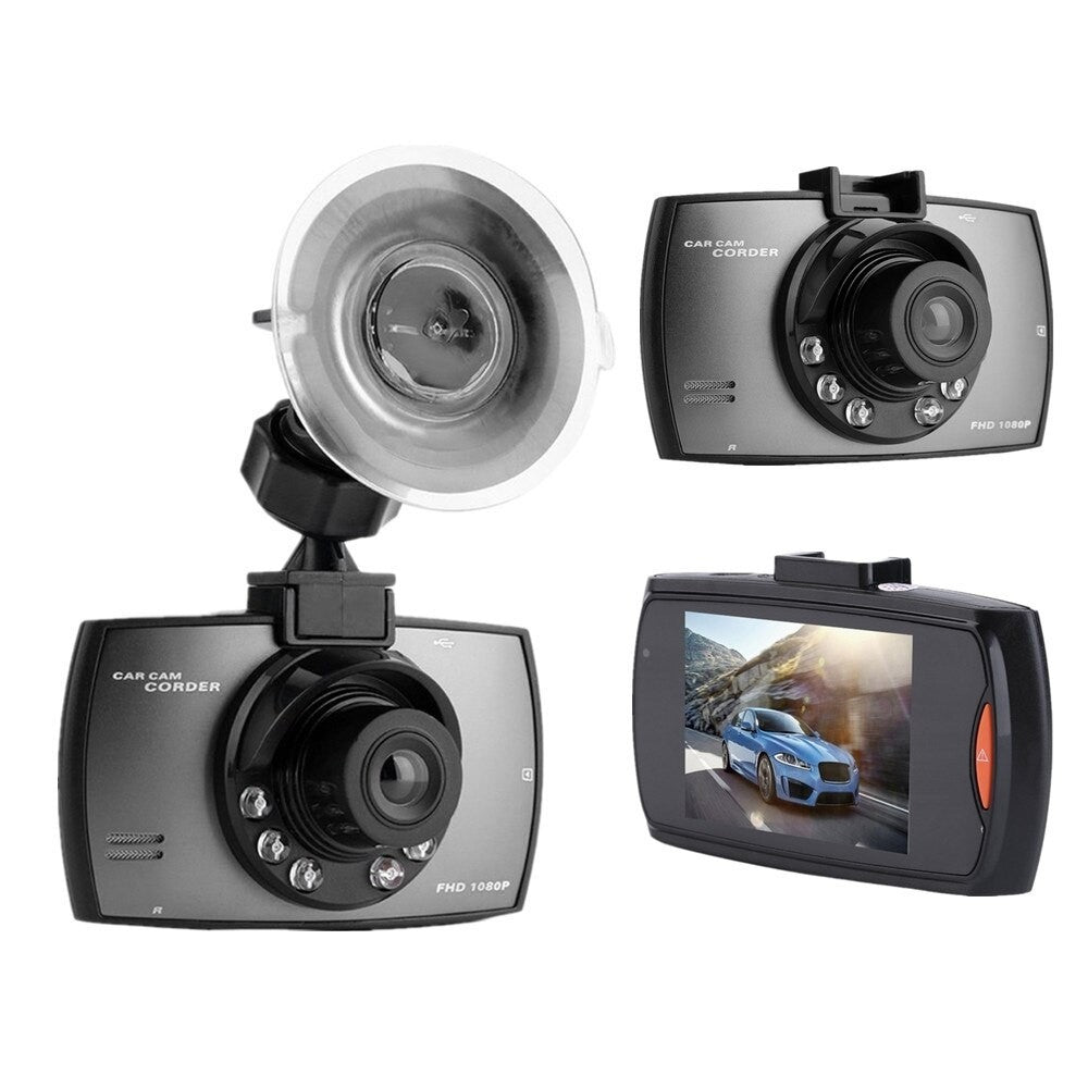 Camera de Bord DVR HD Night Vision, Ecran 2.7 inch, Senzor de miscare + Card 32 GB CADOU