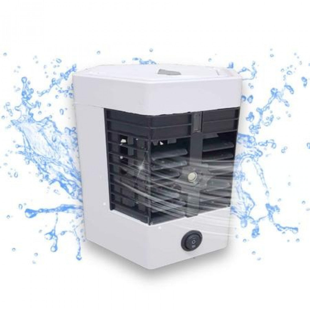 Mini Aer Conditionat Portabil, 2 Moduri De Functionare, Putere 10W, Incarcare USB