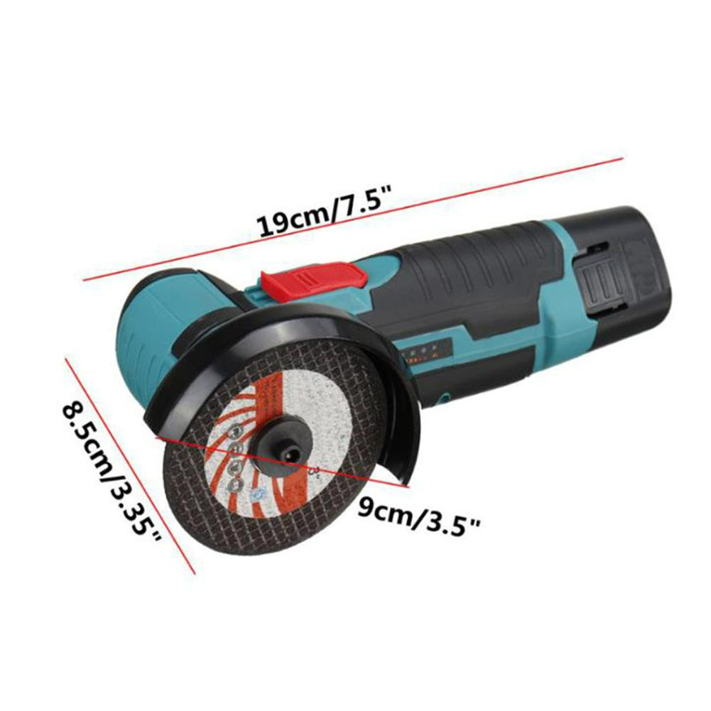 Mini Polizor Unghiular Electric cu Acumulator,Flex Portabil, 12V, Disc 76MM