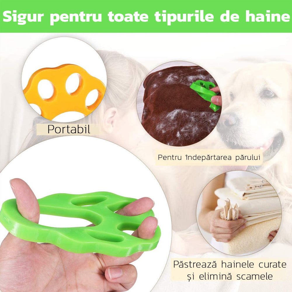 Set 5 Captatoare Pentru Indepartare Scame si Par de Animale