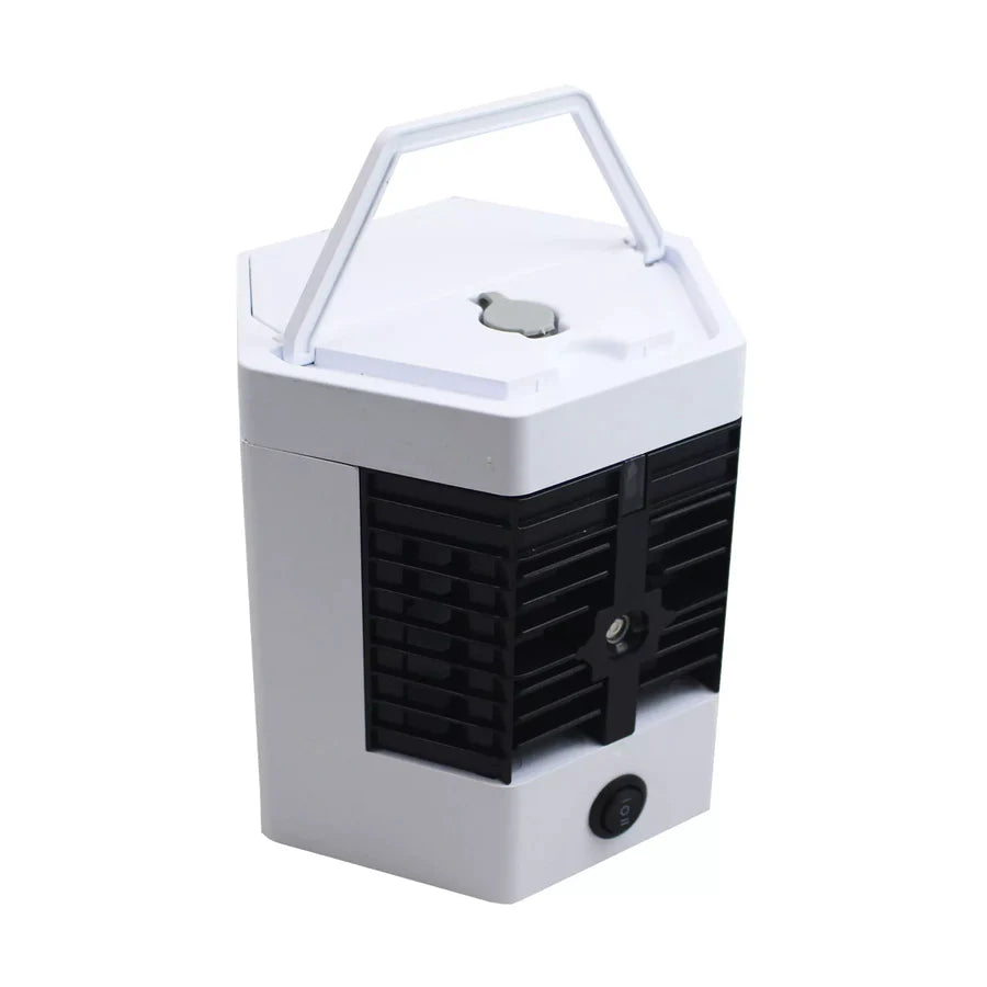 Mini Aer Conditionat Portabil, 2 Moduri De Functionare, Putere 10W, Incarcare USB