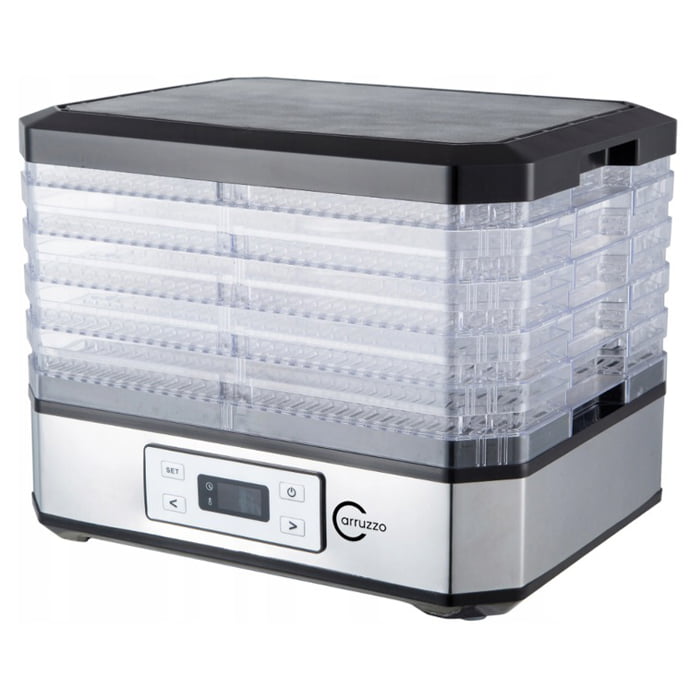 Deshidrator Pentru Fructe, Legume Si Ierburi Aromatice, 5 Nivele, 250W, Cu Afisaj LCD, 40-70 °C