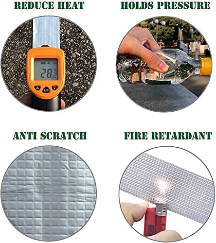 Banda Adeziva Durabila, Rezistenta La Apa si Temperaturi Inalte, Pentru Reparatii si Izolatii, 5 cm x 5 m, 1+1 CADOU
