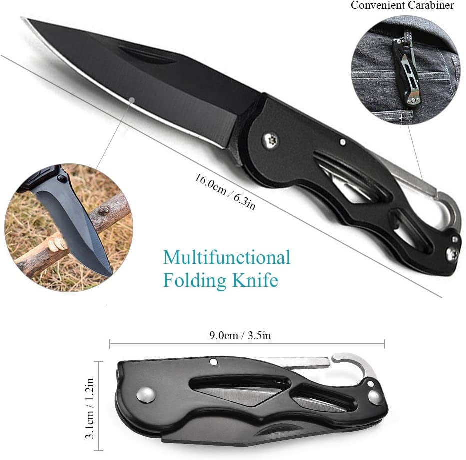 Kit Multifunctional Pentru Supravietuire, In Situatii Extreme, Ideal Pentru Cutremur, 13 Piese