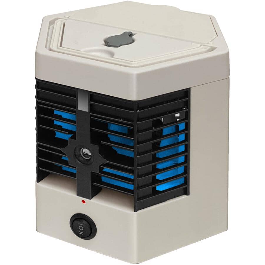 Mini Aer Conditionat Portabil, 2 Moduri De Functionare, Putere 10W, Incarcare USB