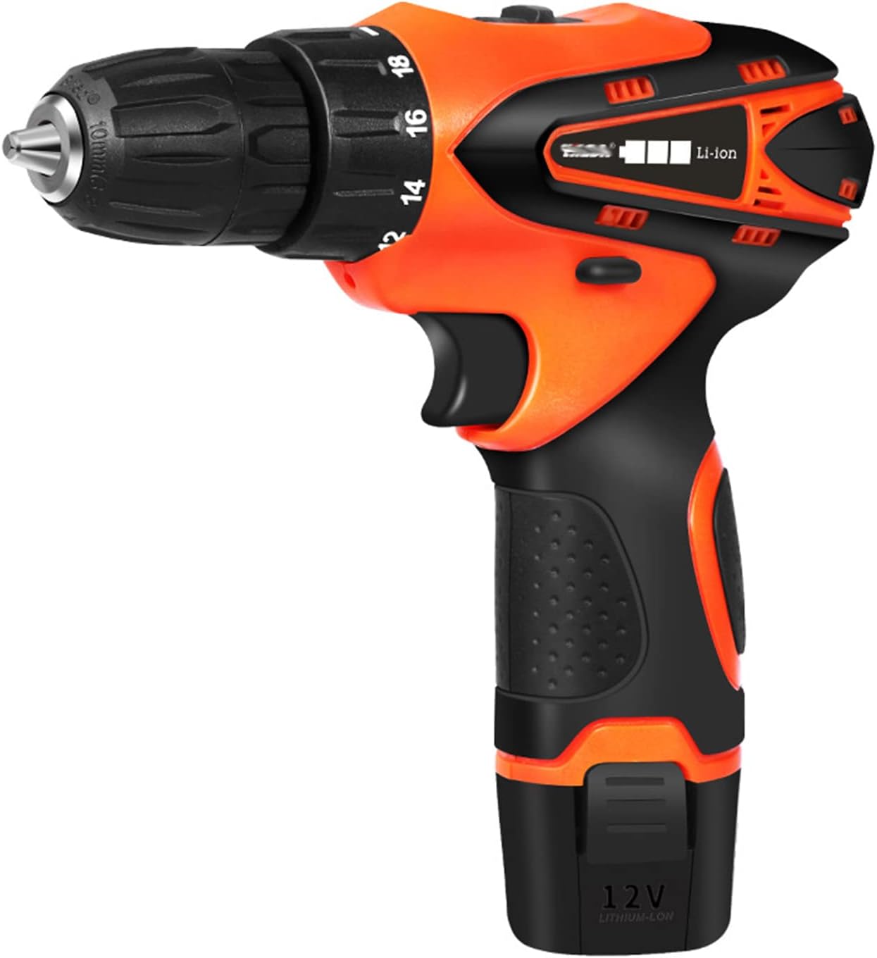 Bormasina Electrica cu 2 Acumulatori, 12V, 25 De Accesorii + Geanta De Transport Inclusa