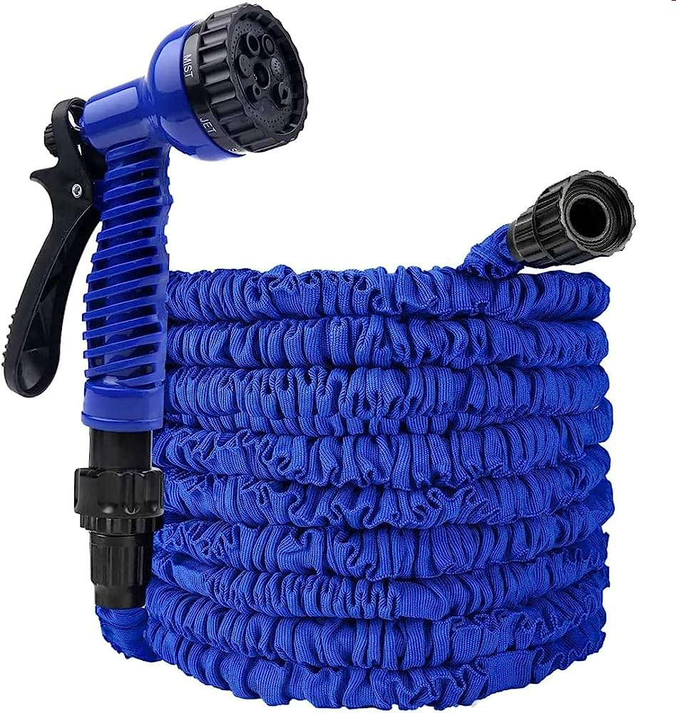 Furtun Extensibil SUPER GARDEN pana la 60m + PISTOL DE STROPIT cadou