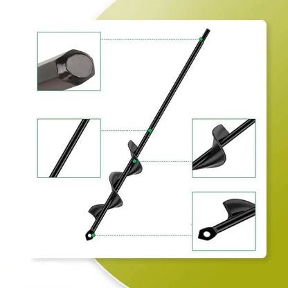 Burghiu De Gradinarit, Se Conecteaza La Bormasina, Sapa Gropi De 17 cm Adancime