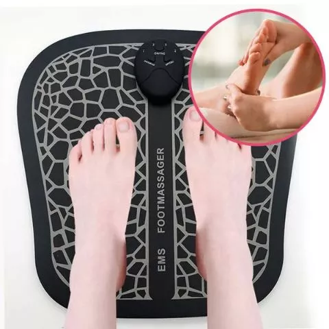 1+1 GRATIS: Aparat de masaj pentru picioare EMS FootPad PRO