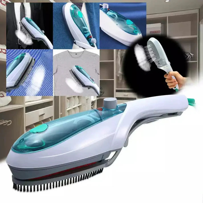 1+1 GRATIS: Fier de calcat vertical cu aburi portabil cu design ergonomic, 800W Tobi Travel Steamer