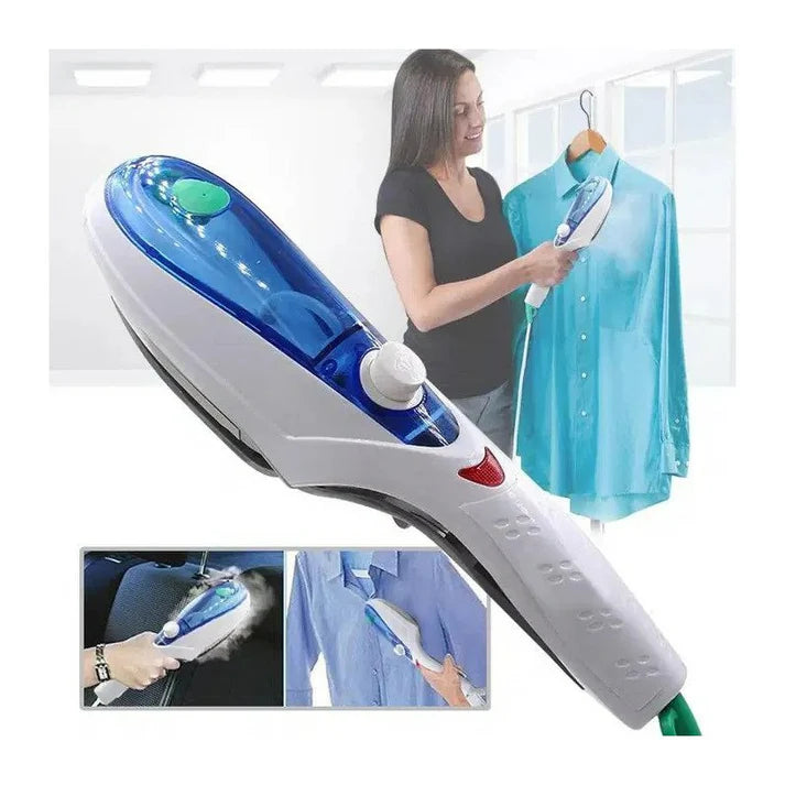 1+1 GRATIS: Fier de calcat vertical cu aburi portabil cu design ergonomic, 800W Tobi Travel Steamer