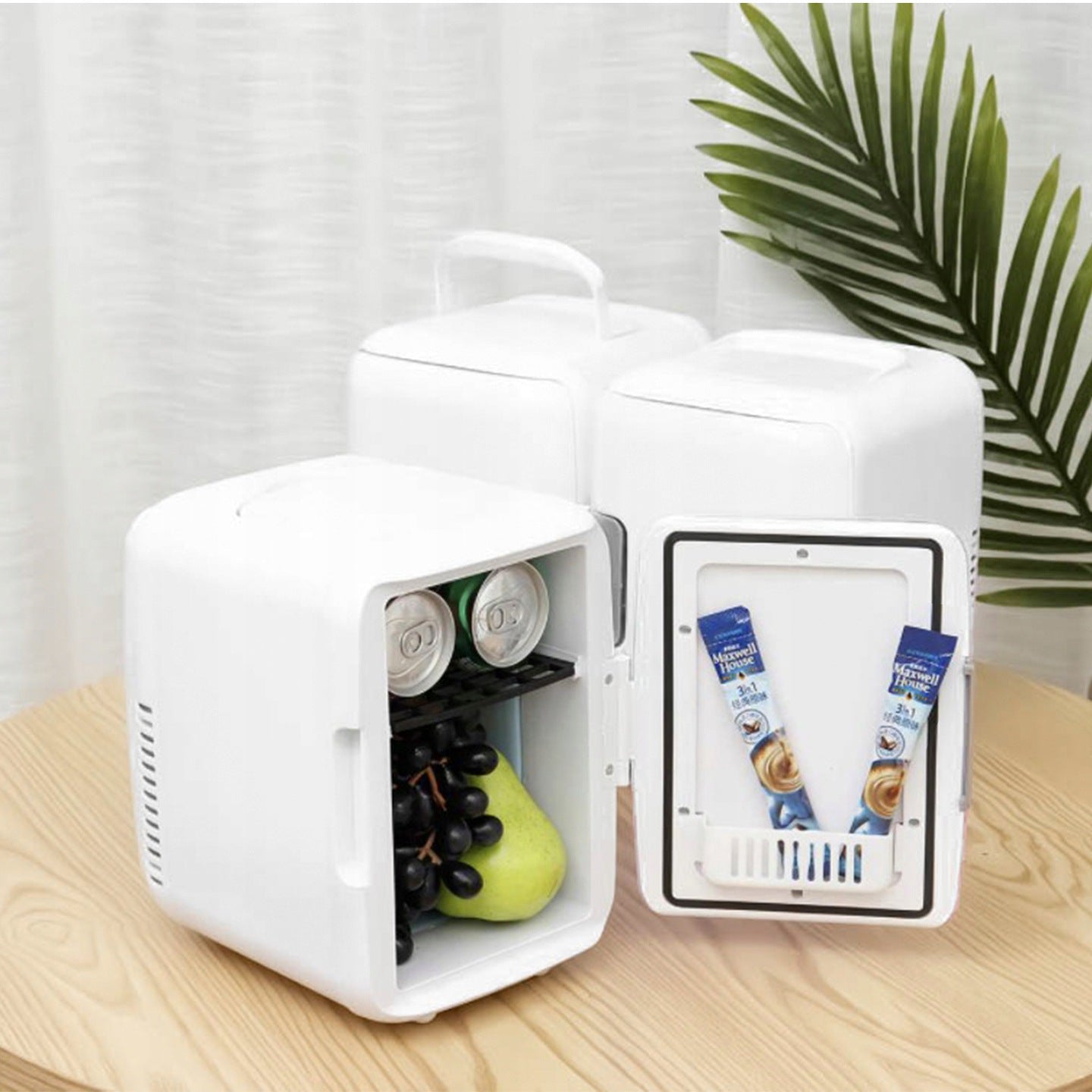 Mini Frigider Pentru Masina, Functie De Incalzire Si Racire, Capacitate Maxima 4 L