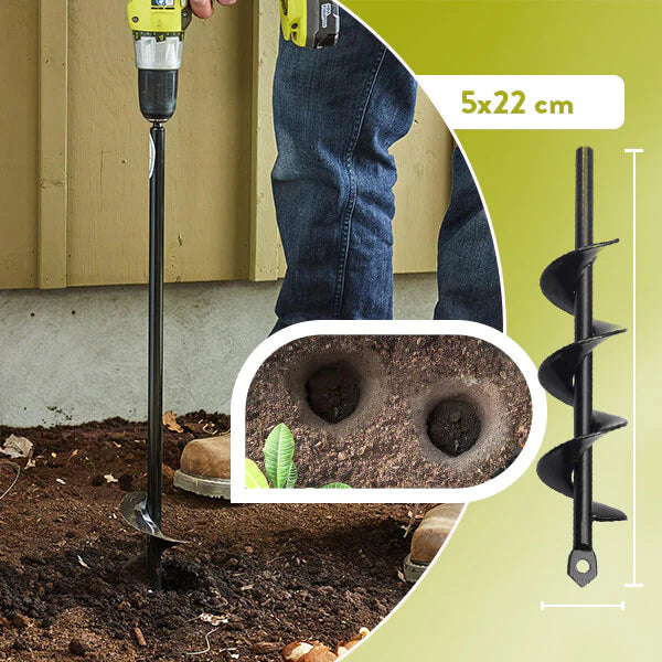 Burghiu De Gradinarit, Se Conecteaza La Bormasina, Sapa Gropi De 17 cm Adancime