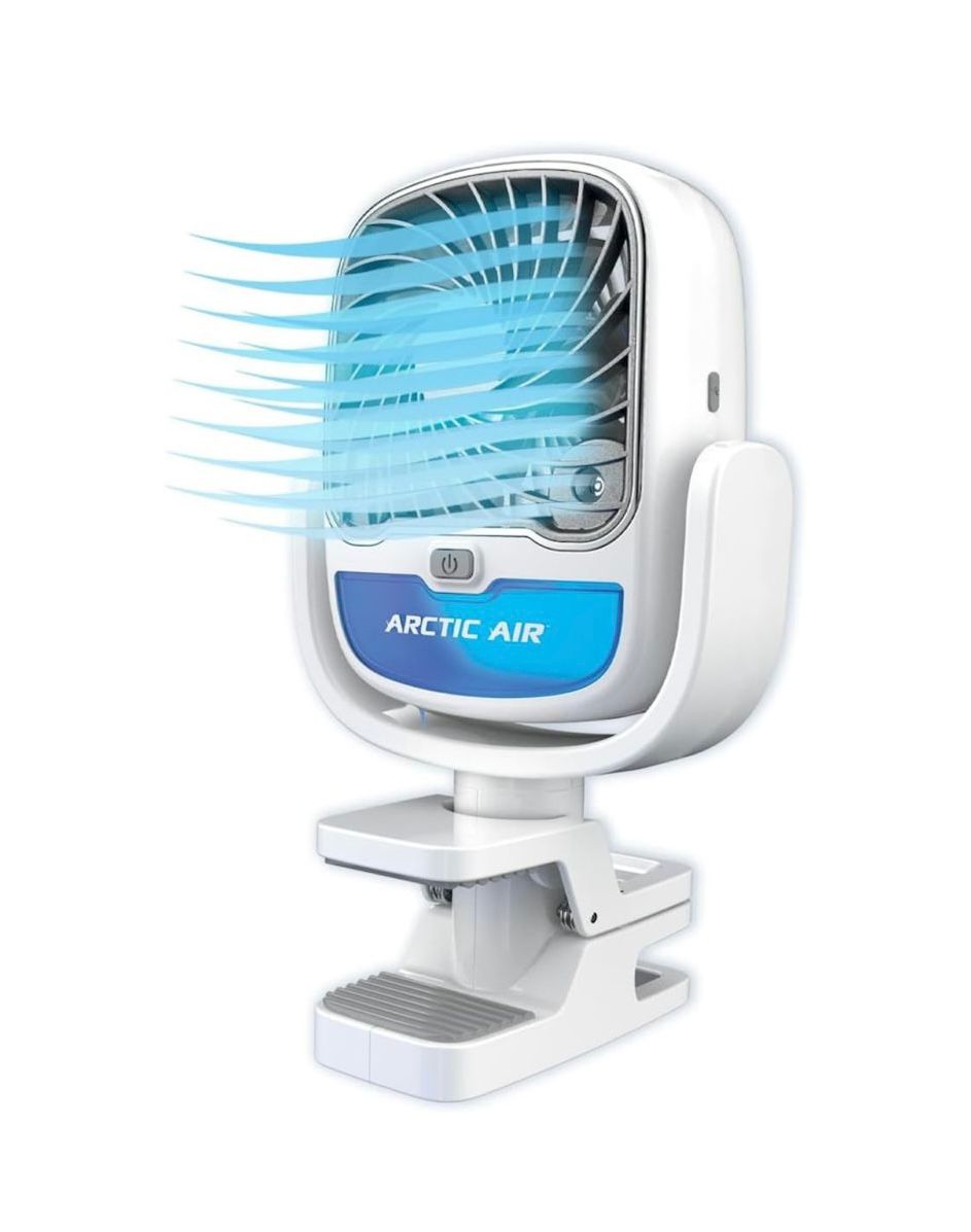PACHET PROMO: Ventilator Portabil Arctic Cool 360° Cu Apa + Sistem Racire Terasa Cu Vapori de Apa 20m + Parasolar Auto Tip Acordeon
