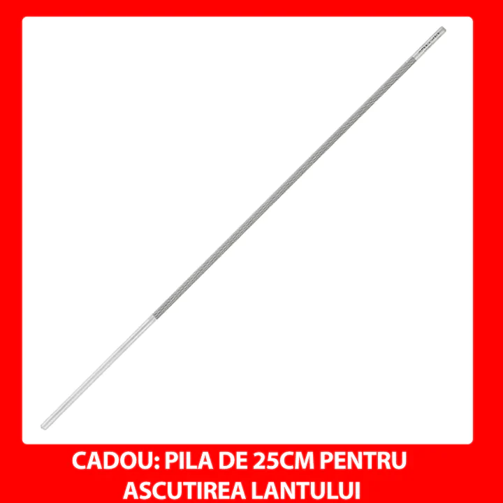 Pachet PROMO: Mini Fierastrau Electric Cu Acumulatori 24V, 2x Baterie + 2x Lant + 2x Lama, 4 Inch + CADOU Water Zoom