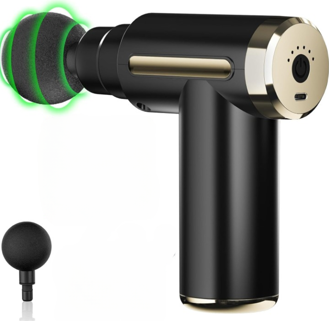 Mini Aparat De Masaj, Massage Gun, Cu 4 Trepte De Viteza Si Baterie Reincarcabila