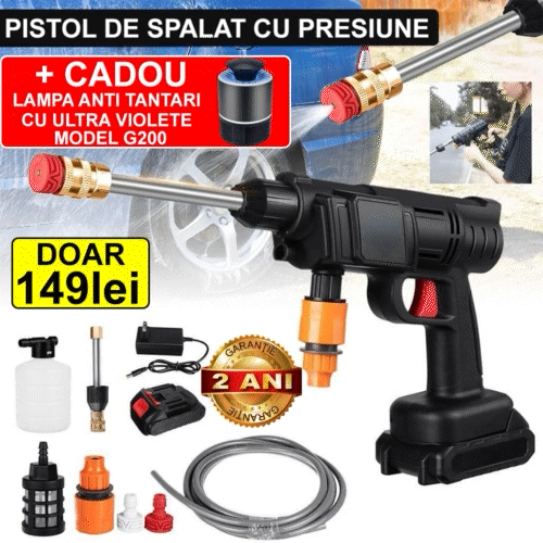 Aparat De Spalat Cu Presiune, Functionare Cu Acumulator 48V