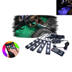 Lumini LED pentru interiorul auto DiscoDots