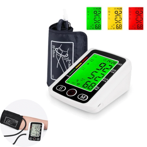 Tensiometru Electronic De Brat, Display LCD, Masurare Rapida, Functionare Cu Baterii