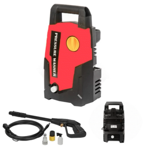 Dispozitiv Electric De Spalat Cu Presiune, Putere Motor 1400W, 6 l/min, 105 Bari, Conectare La Priza, Accesorii Incluse