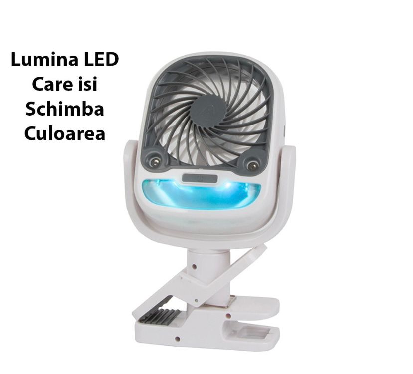 PACHET PROMO: Ventilator Portabil Arctic Cool 360° Cu Apa + Sistem Racire Terasa Cu Vapori de Apa 20m + Parasolar Auto Tip Acordeon