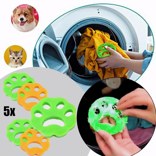 Set 5 Captatoare Pentru Indepartare Scame si Par de Animale