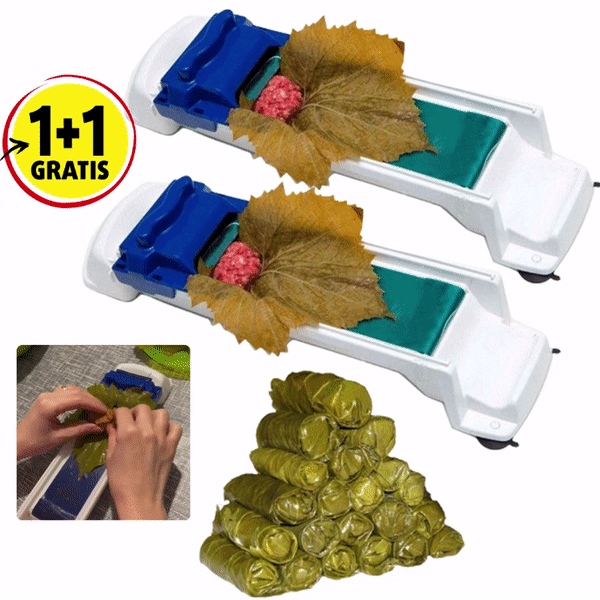 1+1 GRATIS: Aparat Dolmer pentru rulat sarmale si rulouri de carne