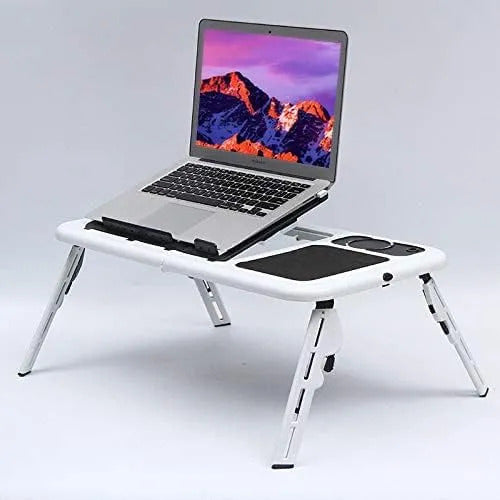 Masa laptop E-Table, 2 ventilatoare, USB, mouse pad, 285 x 316 x 36 mm