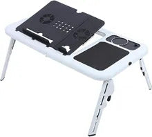 Masa laptop E-Table, 2 ventilatoare, USB, mouse pad, 285 x 316 x 36 mm