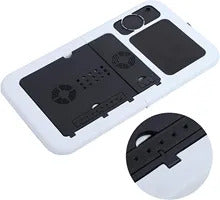 Masa laptop E-Table, 2 ventilatoare, USB, mouse pad, 285 x 316 x 36 mm
