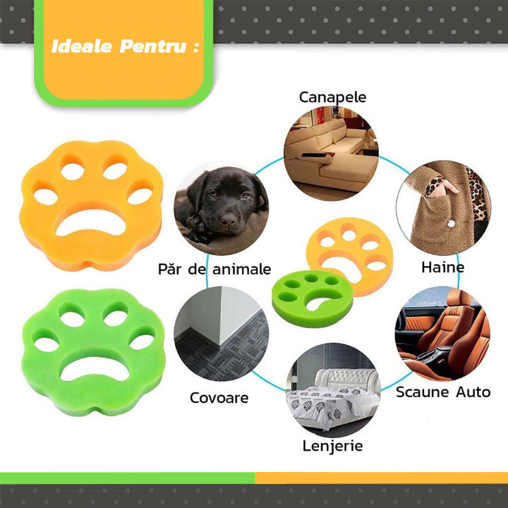 Set 5 Captatoare Pentru Indepartare Scame si Par de Animale