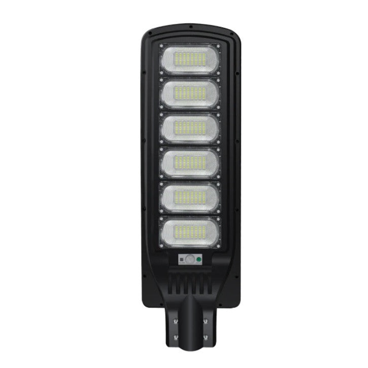 Stalp Stradal cu Incarcare Solara, Panou Solar Integrat, 75x25 cm, Putere Mare 400W + Stalp De Sustinere Cadou