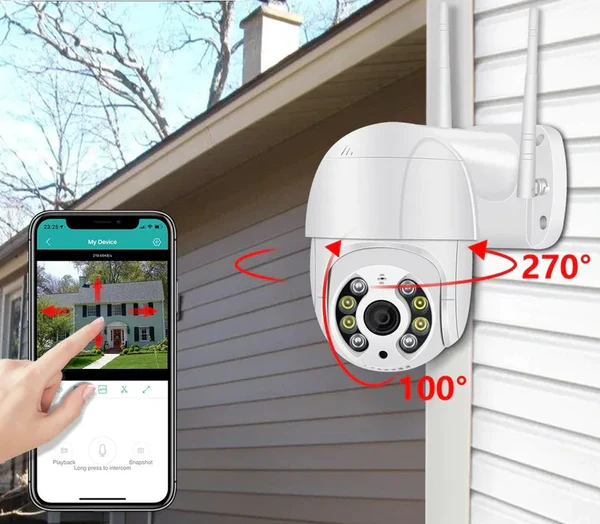 Set 3 Camere Supraveghere WiFi IP 355 Grade + Casti bluetooth handsfree CADOU