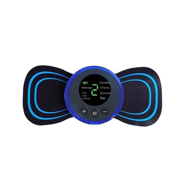 Mini Aparat De Masaj Cervical, Cu Impulsuri Electromagnectice, 5 Moduri De Masaj Si Timmer