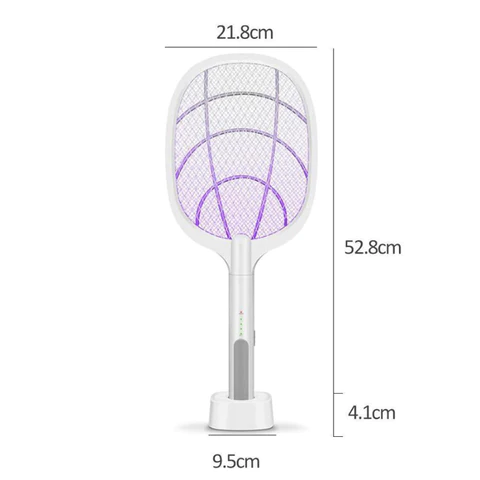 Mosquil - Paleta electrica anti-tantari + CADOU bratara anti-tantari pentru copii & bebelusi