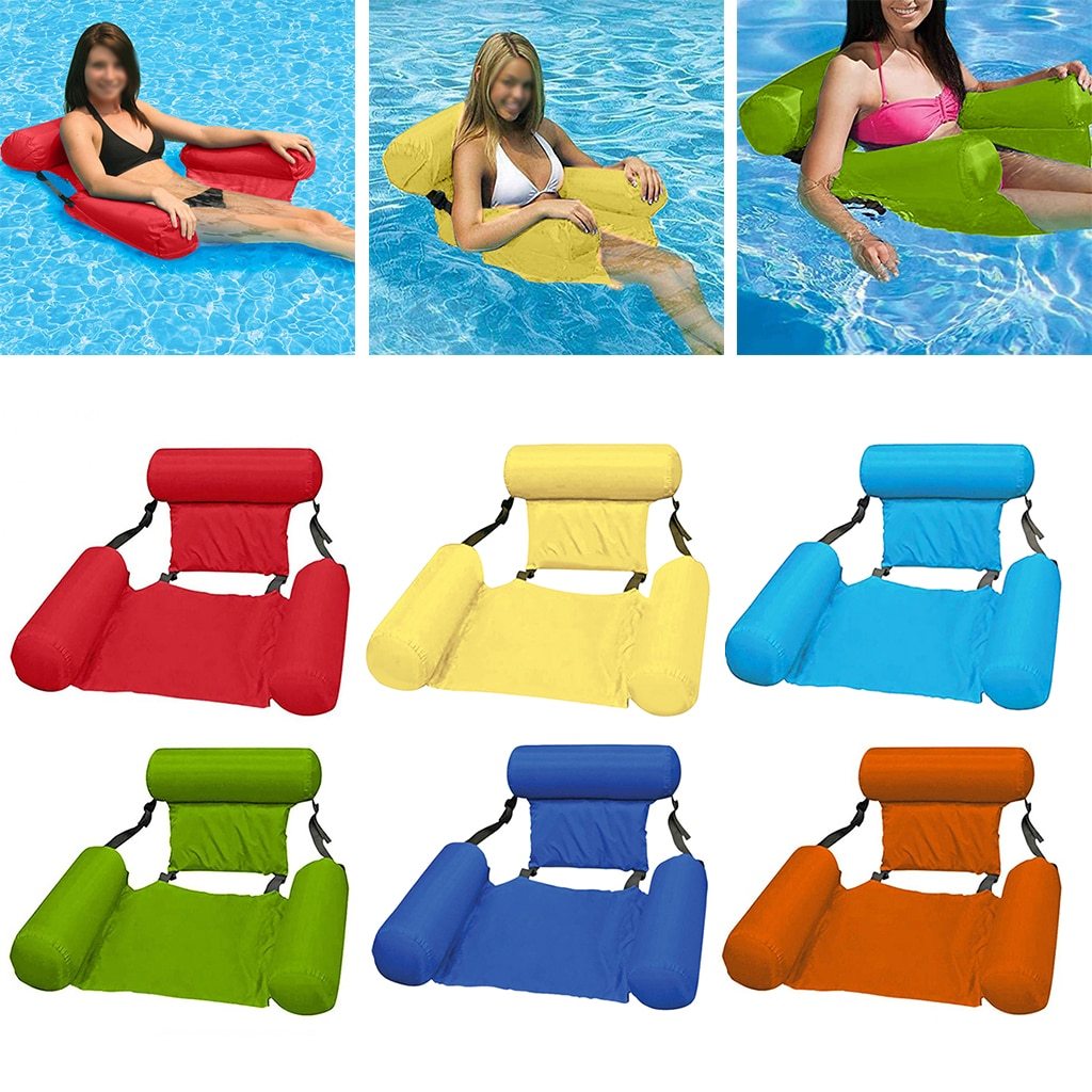 Fotoliu Gonflabil Pentru Piscina, Pozitie Reglabila, Dimensiune 100×120 cm