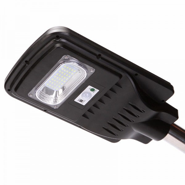 Stalp Stradal cu Incarcare Solara, Panou Solar Integrat, Putere 50W + Stalp De Sustinere Cadou