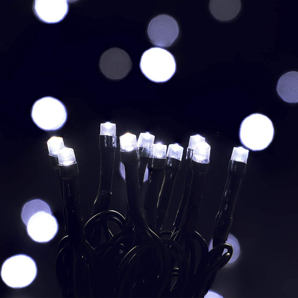 1+1 GRATIS:Instalatie De Craciun Tip Rola, 8 Jocuri De Lumini, LED-uri Mari, Rezistenta La Vreme Rea, Alimentare 220V, Interior/ Exterior