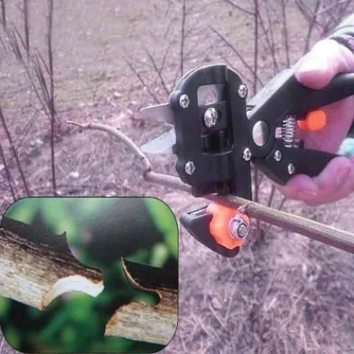 REDUCERE: Cleste Profesional Pentru Altoit Pomi, Cu 3 Lame + Banda Pentru Altoit CADOU