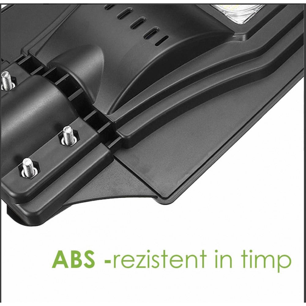 Stalp Stradal cu Incarcare Solara, Panou Solar Integrat, Putere 50W + Stalp De Sustinere Cadou