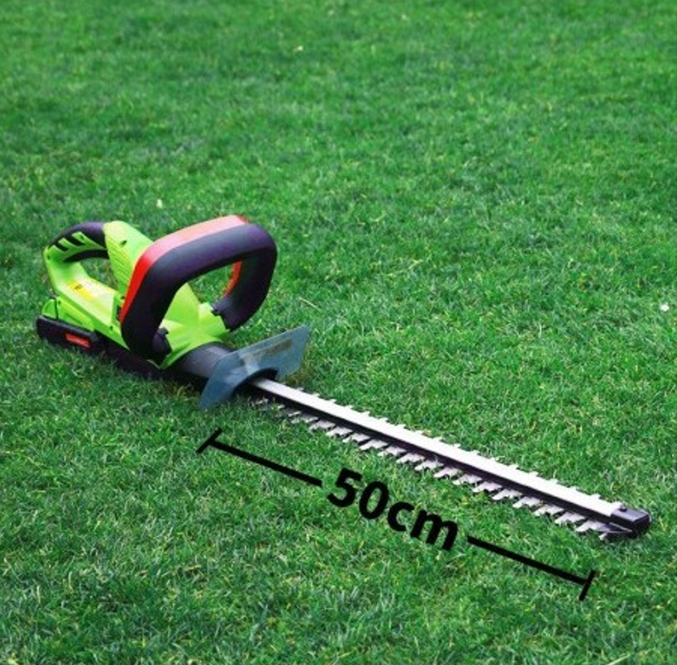 Trimmer Pentru Gard Viu Si Pomi, 20V - 2.0AH, Lungime Cutit 50 Cm, 2500 RPM