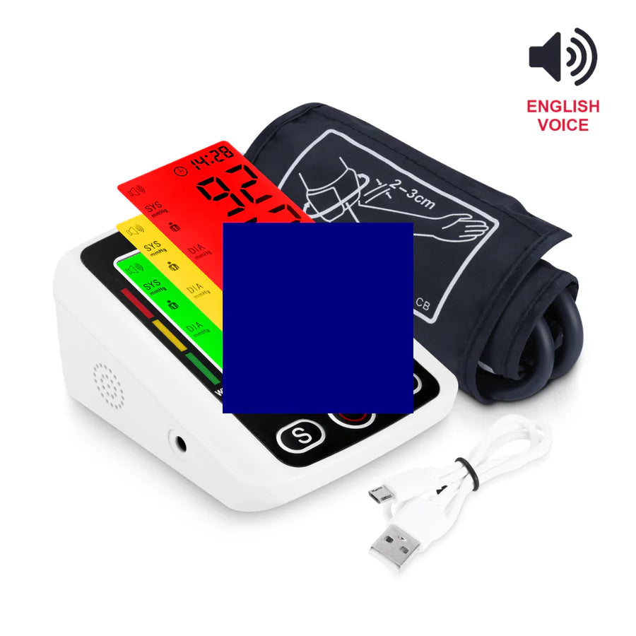 Tensiometru Electronic De Brat, Display LCD, Masurare Rapida, Functionare Cu Baterii