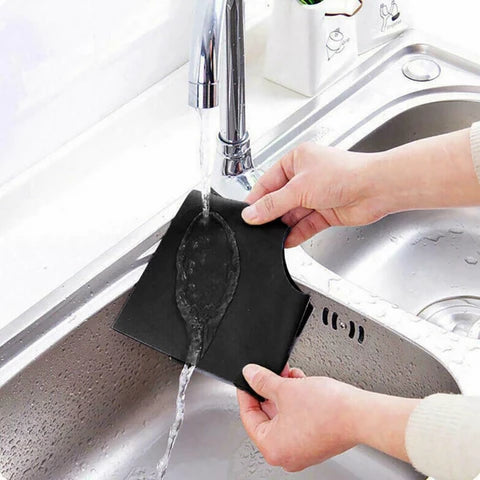 Set De 4 Folii De Protectie Pentru Aragaz, Rezistente La Caldura, 27 x 27 cm