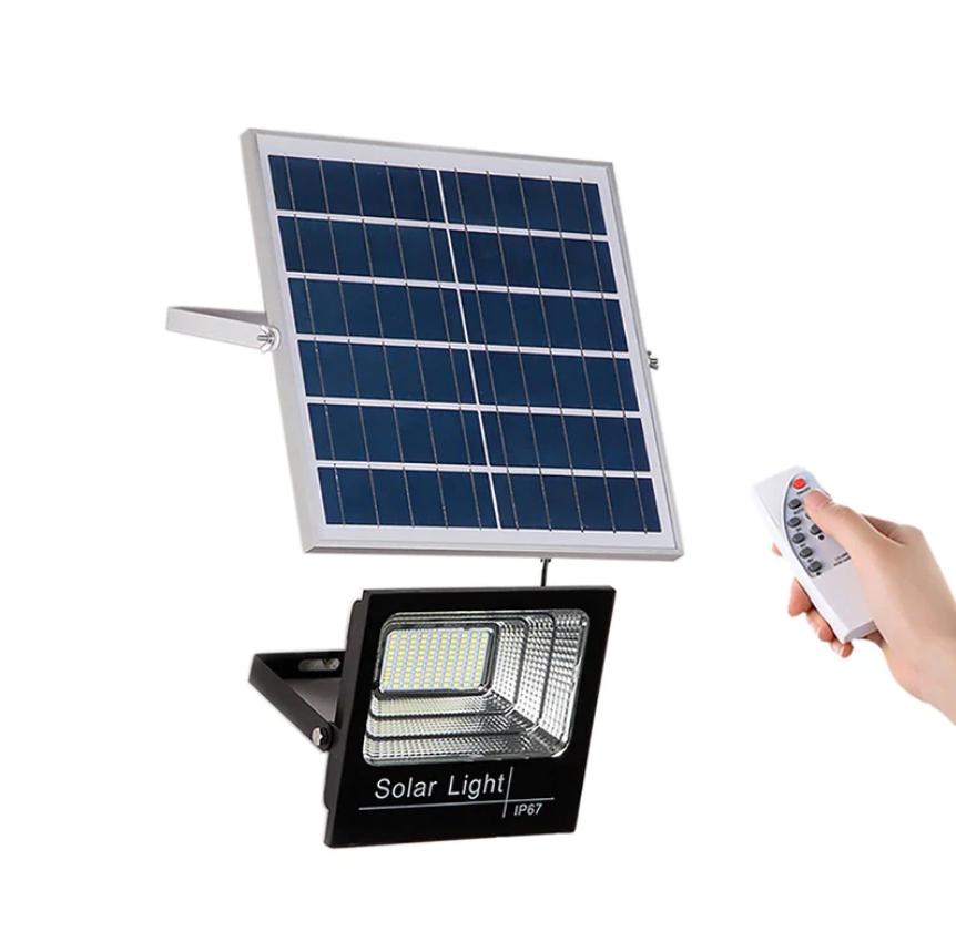 PACHET PROMOTIONAL: Proiector Puternic Si Rezistent La Apa IP66 VELORA 200W + Panou Solar + Telecomanda Si Accesorii,Incarcare Rapida + Accesorii+ Lampa Solara 100x Led CADOU