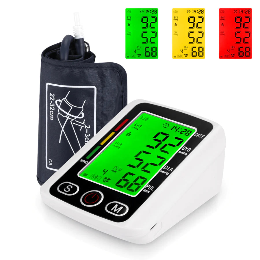 Tensiometru Electronic De Brat, Display LCD, Masurare Rapida, Functionare Cu Baterii