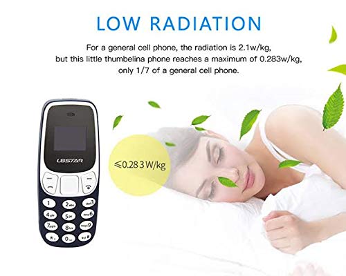 Mini Telefon Dual SIM, Dimensiune ecran 0.66 Inch, Baterie 350 mAh, Bluetooth