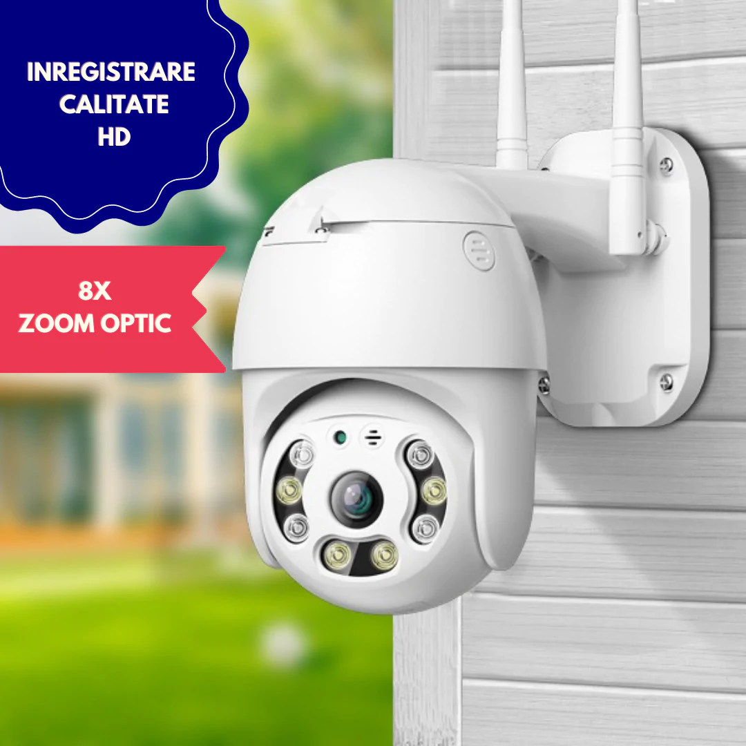 Camera Smart IP Wireless HD Cu Detector De Miscare Si Vedere Nocturna