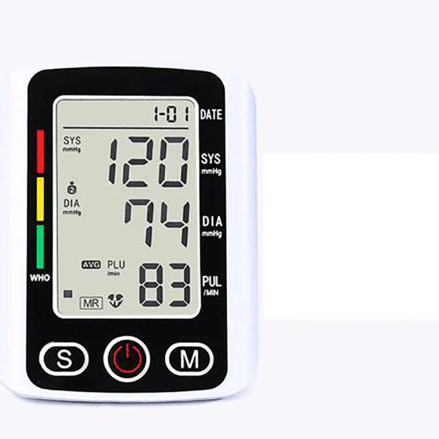 Tensiometru Electronic De Brat, Display LCD, Masurare Rapida, Functionare Cu Baterii