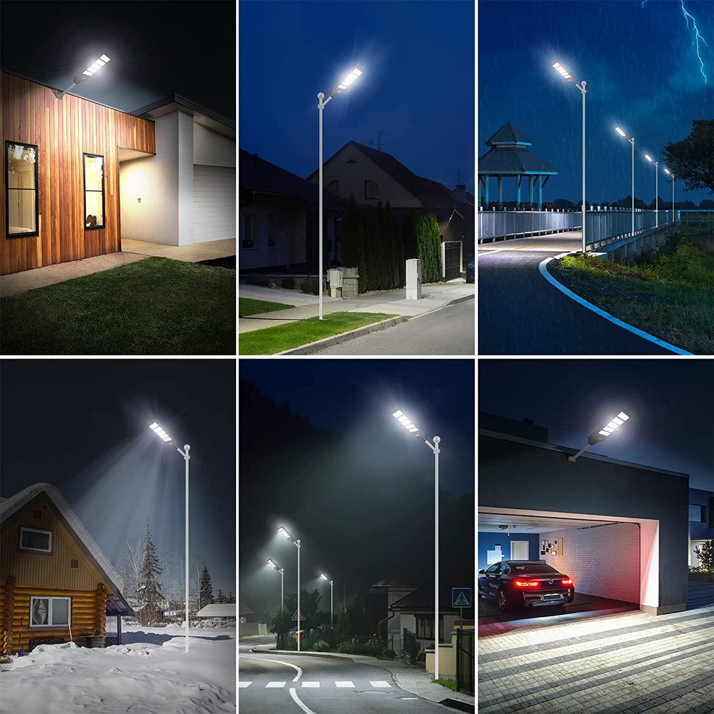 Lampa Solara Stradala, Cu Suport Metalic, Iluminare Puternica, Control Din Telecomanda