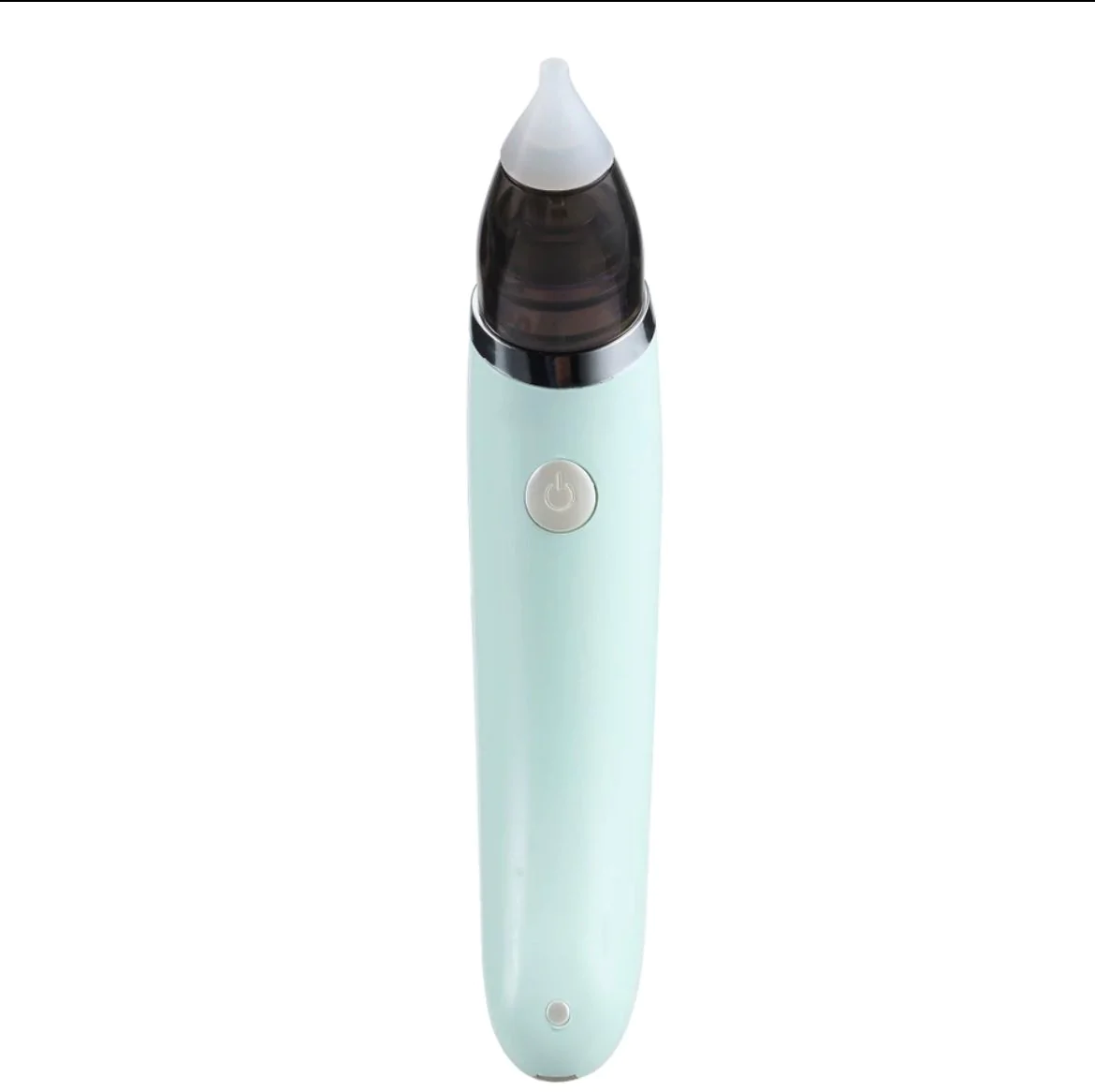 Aspirator Nazal Electric, Pentru Copii, Cu 2 Capete De Silicon, 5 Trepte De Putere Si Cablu USB, Verde